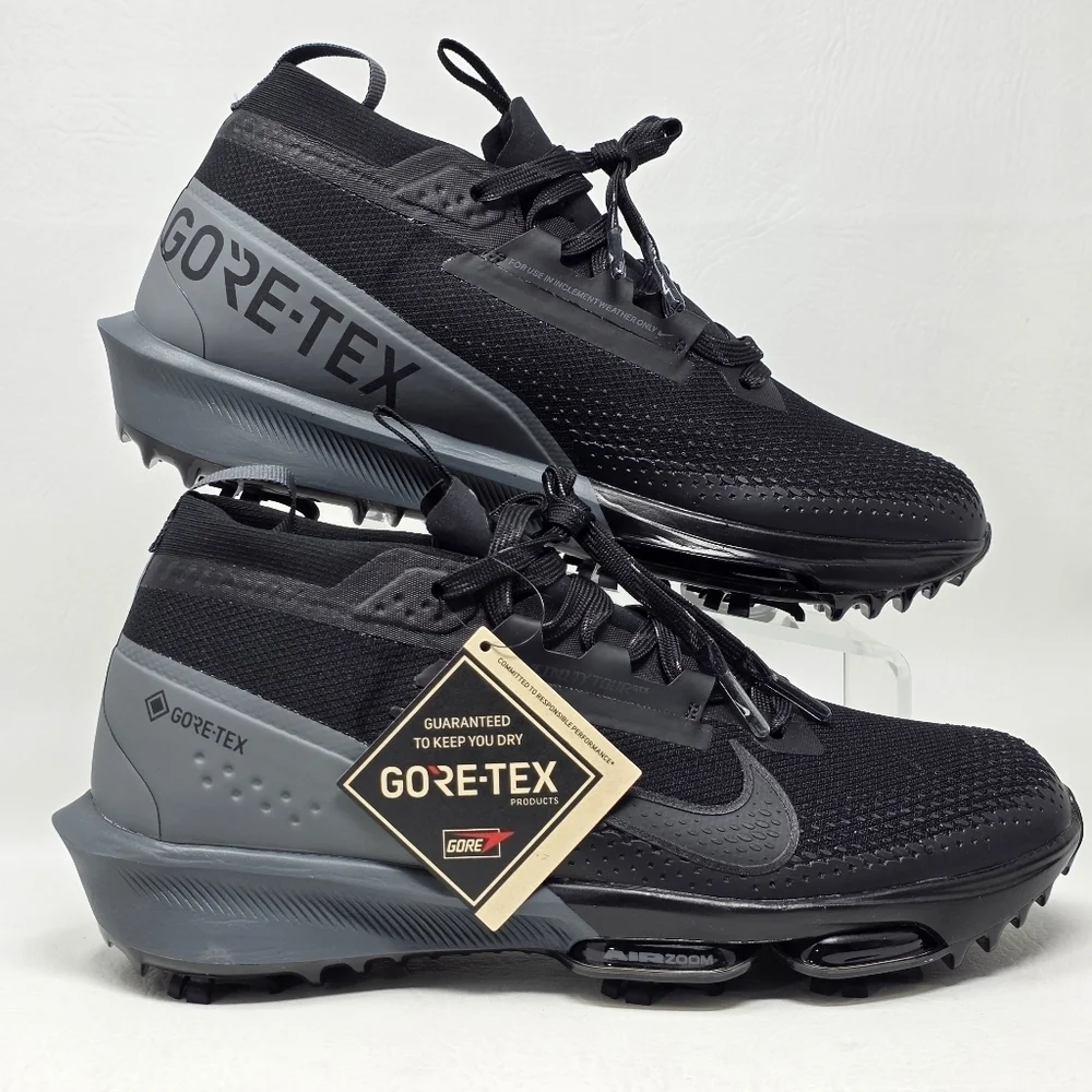 Nike Infinity Tour Next% 2 Men's Size 9 Goretex Back Golf Cleats FV4897 002 NEW